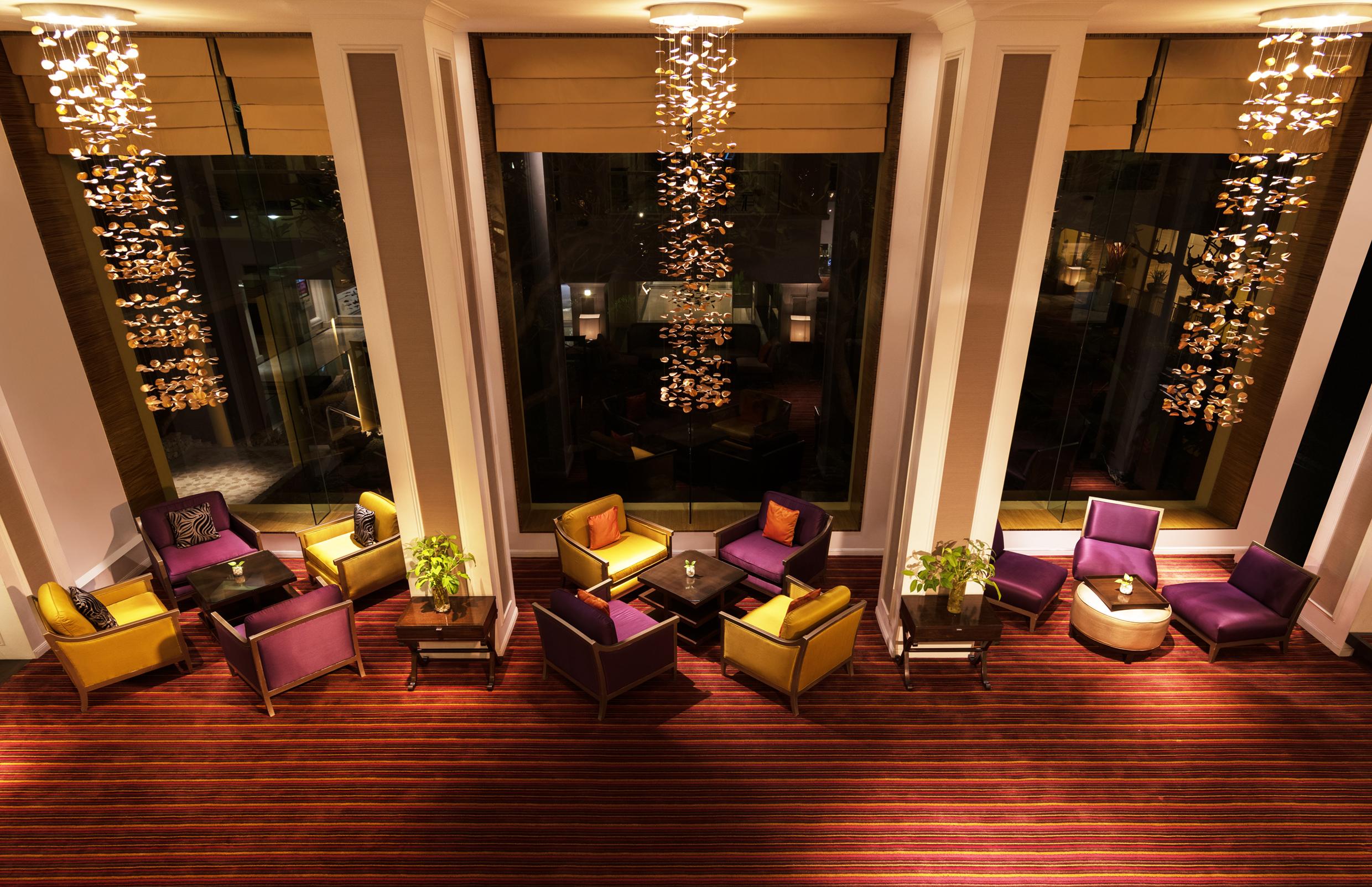 Dusit Thani Pattaya Esterno foto The lobby of the hotel